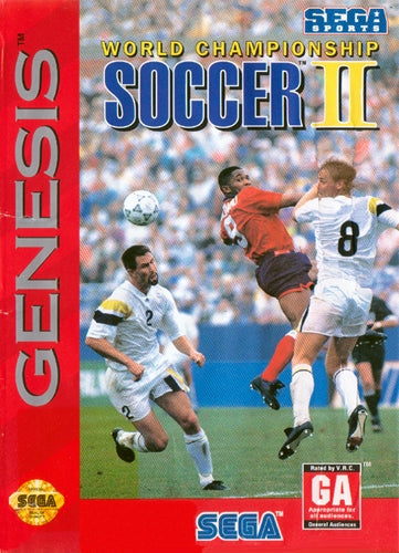 World Championship Soccer II - SEGA Genesis