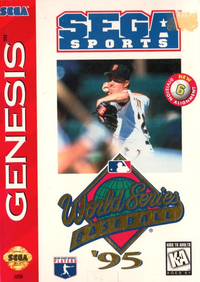 World Series Baseball '95 - SEGA Genesis