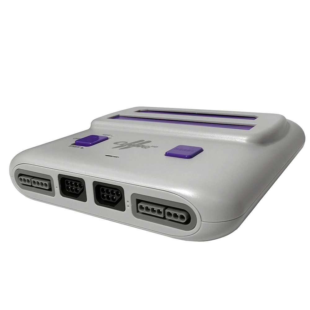 Old Skool Classiq 2 HD for NES / SNES  - Gray/Purple
