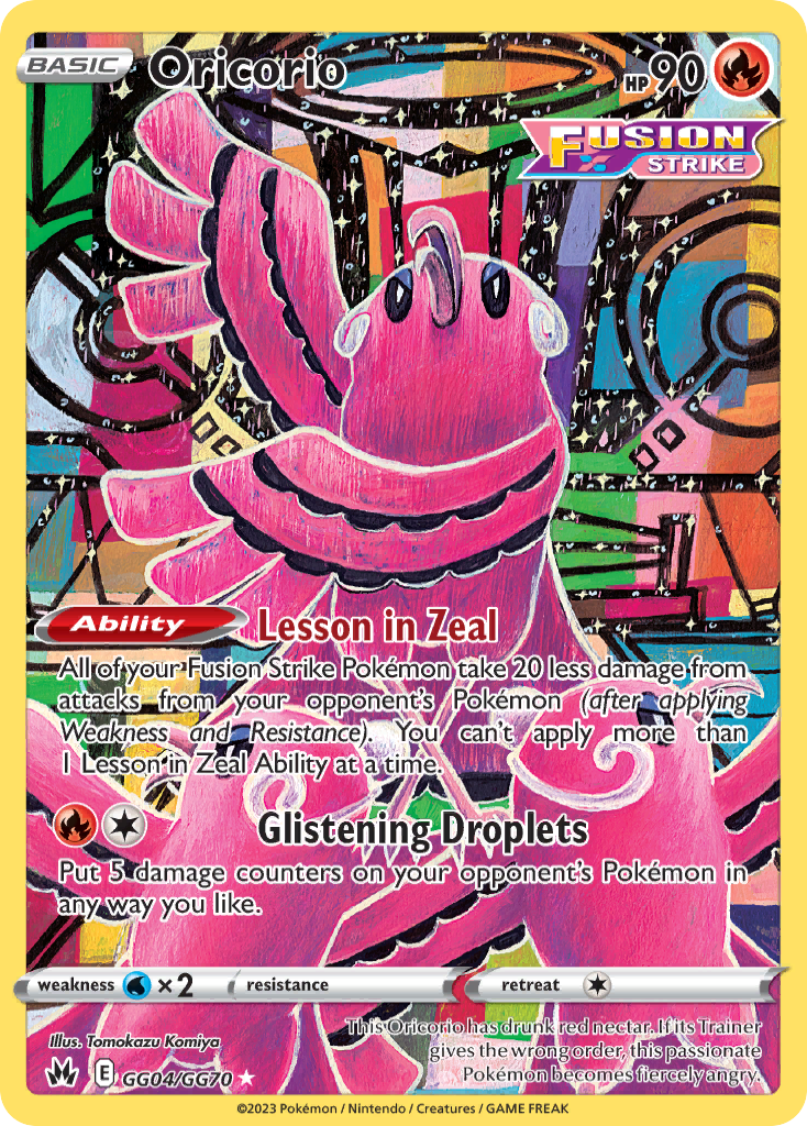 Oricorio (GG04/GG70) [SWSH: Crown Zenith: Galarian Gallery]
