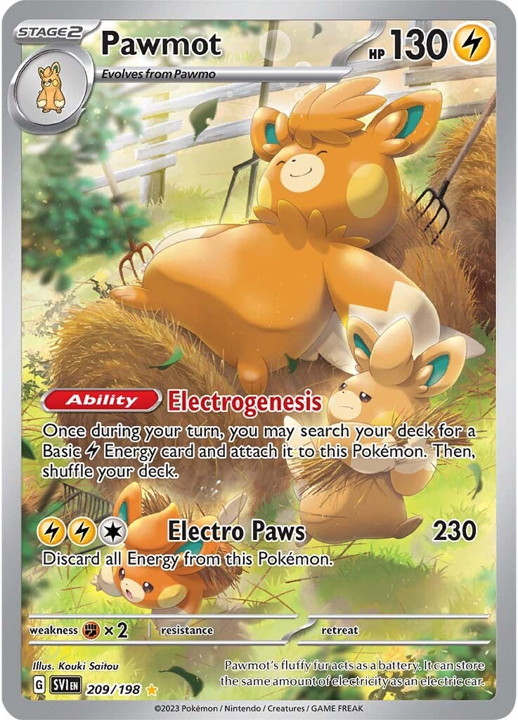 Pawmot - 209/198 (209/198) [SV01: Scarlet & Violet Base Set]