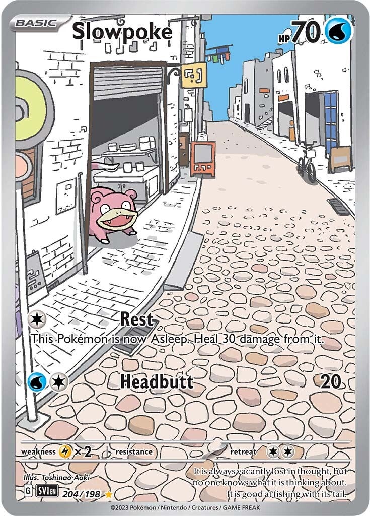 Slowpoke - 204/198 (204/198) [SV01: Scarlet & Violet Base Set]