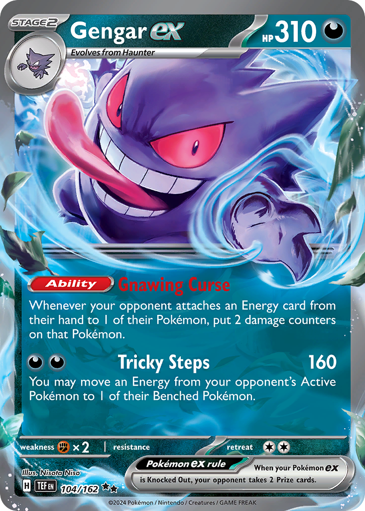 Gengar ex - 104/162 (104/162) [SV05: Temporal Forces]