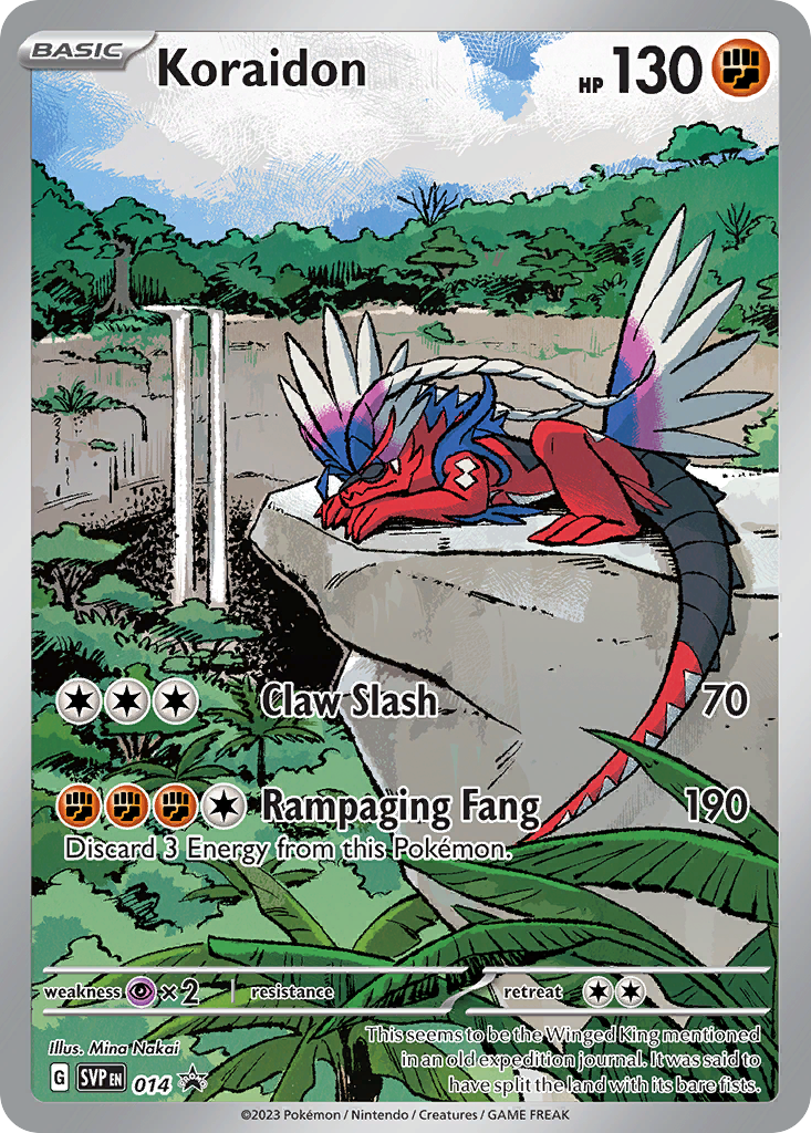 Koraidon - 014 (014) [SV: Scarlet & Violet Promo Cards]