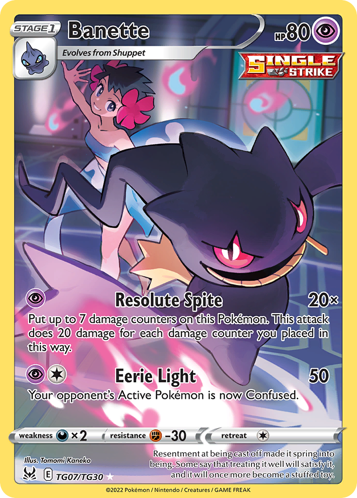 Banette (TG07/TG30) [SWSH11: Lost Origin Trainer Gallery]