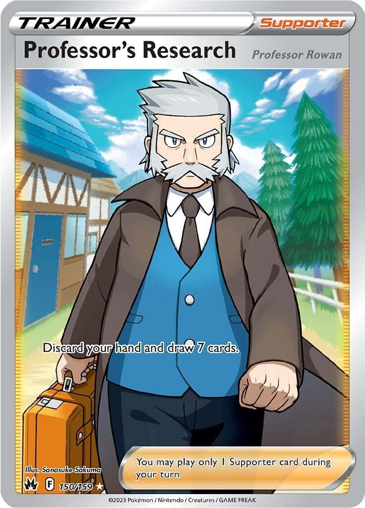 Professor's Research [Professor Rowan] (Full Art) (150/159) [SWSH: Crown Zenith]