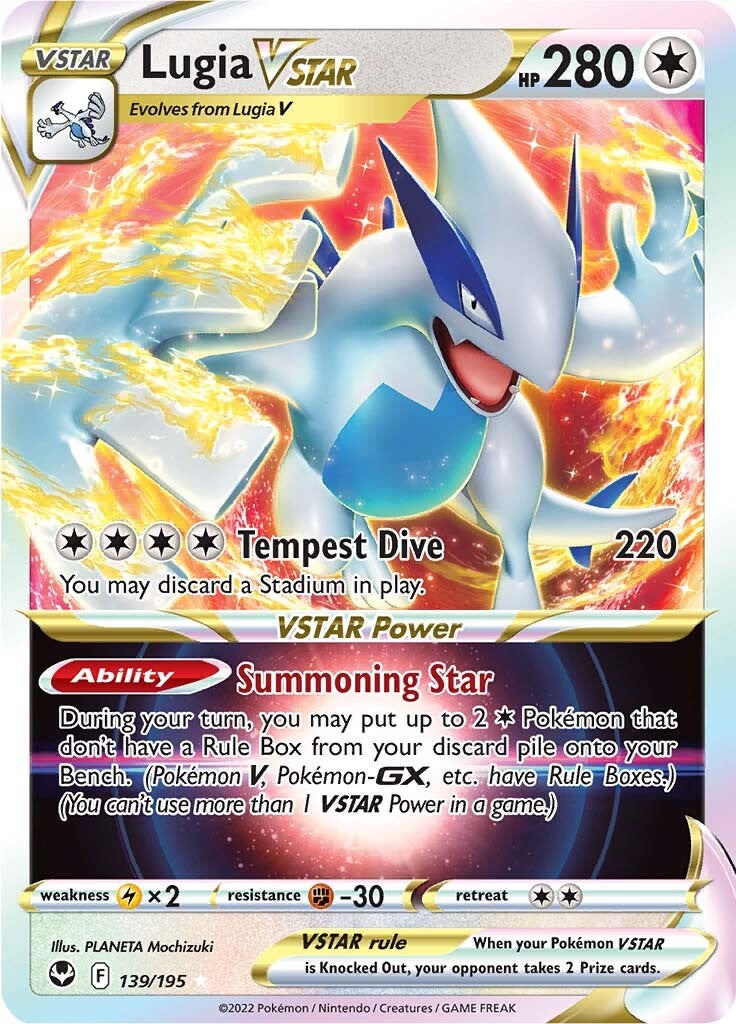 Lugia VSTAR (139/195) [SWSH12: Silver Tempest]