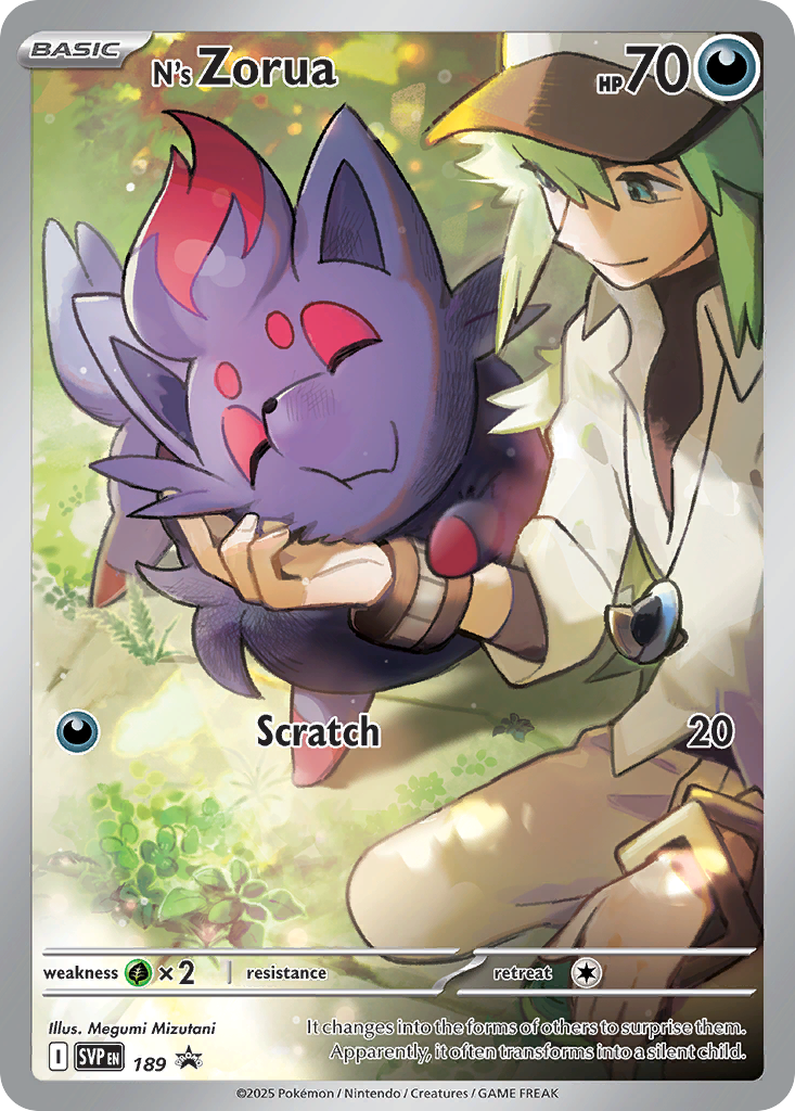 N's Zorua - 189 (189) [SV: Scarlet & Violet Promo Cards]