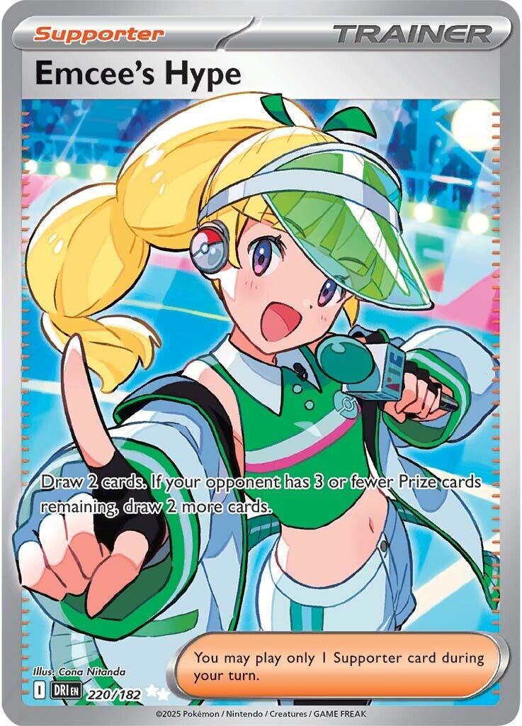 Emcee's Hype - 220/182 (220/182) [SV10: Destined Rivals]