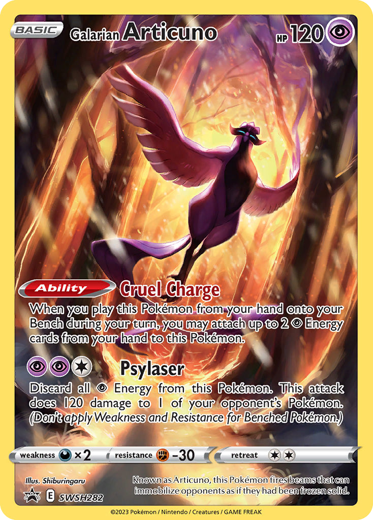 Galarian Articuno - SWSH282 (SWSH282) [SWSH: Sword & Shield Promo Cards]