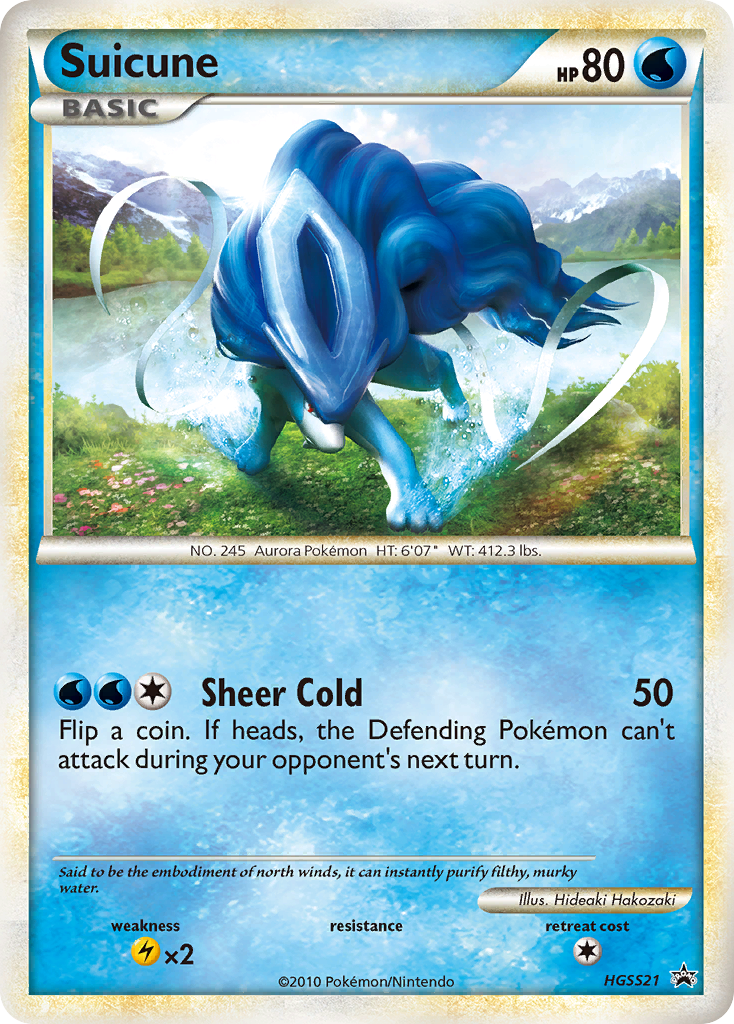 Suicune - HGSS21 (HGSS21) [HGSS Promos]
