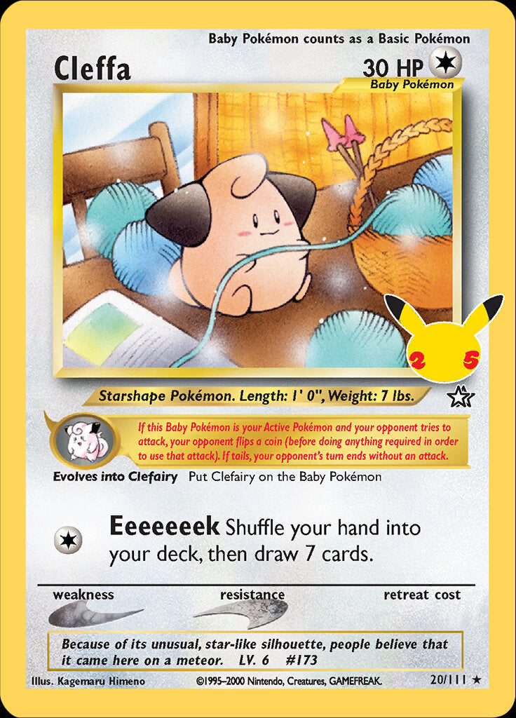 Cleffa (20/111) [Celebrations: Classic Collection]