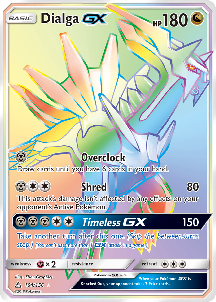 Dialga GX (Secret Rare) (164/156) [SM - Ultra Prism]