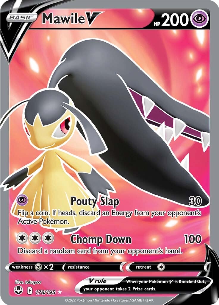 Mawile V (Full Art) (178/195) [SWSH12: Silver Tempest]