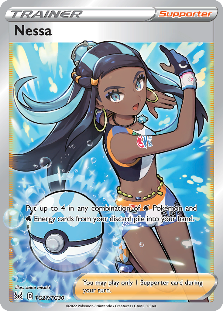 Nessa (TG27/TG30) [SWSH11: Lost Origin Trainer Gallery]
