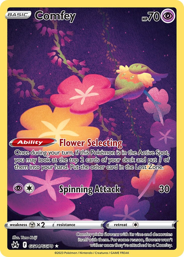 Comfey (GG14/GG70) [SWSH: Crown Zenith: Galarian Gallery]