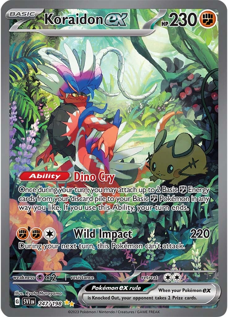 Koraidon ex - 247/198 (247/198) [SV01: Scarlet & Violet Base Set]