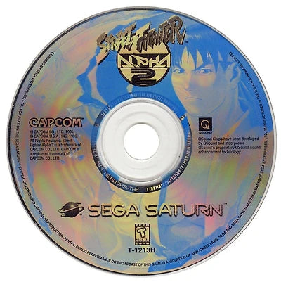 Street Fighter Alpha 2 - Sega Saturn