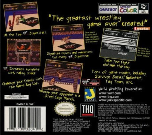 WWF Wrestlemania 2000 - Game Boy Color
