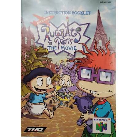Rugrats in Paris: The Movie - N64 Manual