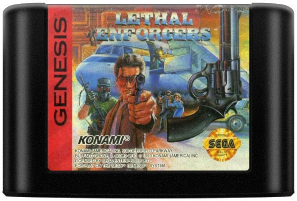 Lethal Enforcers - SEGA Genesis