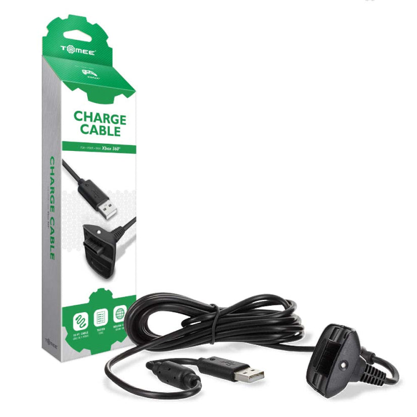Charge Cable for Xbox 360 Controller - Black