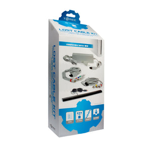Lost Cable Kit Bundle for Nintendo Wii (TV Cables, AC Adapter, Sensor Bar)