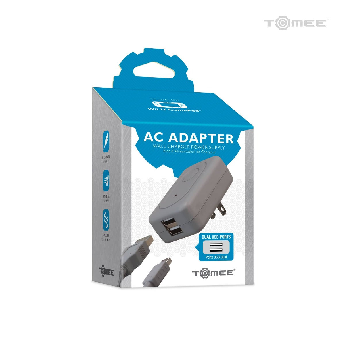 AC Adapter Power Supply for Wii U GamePad