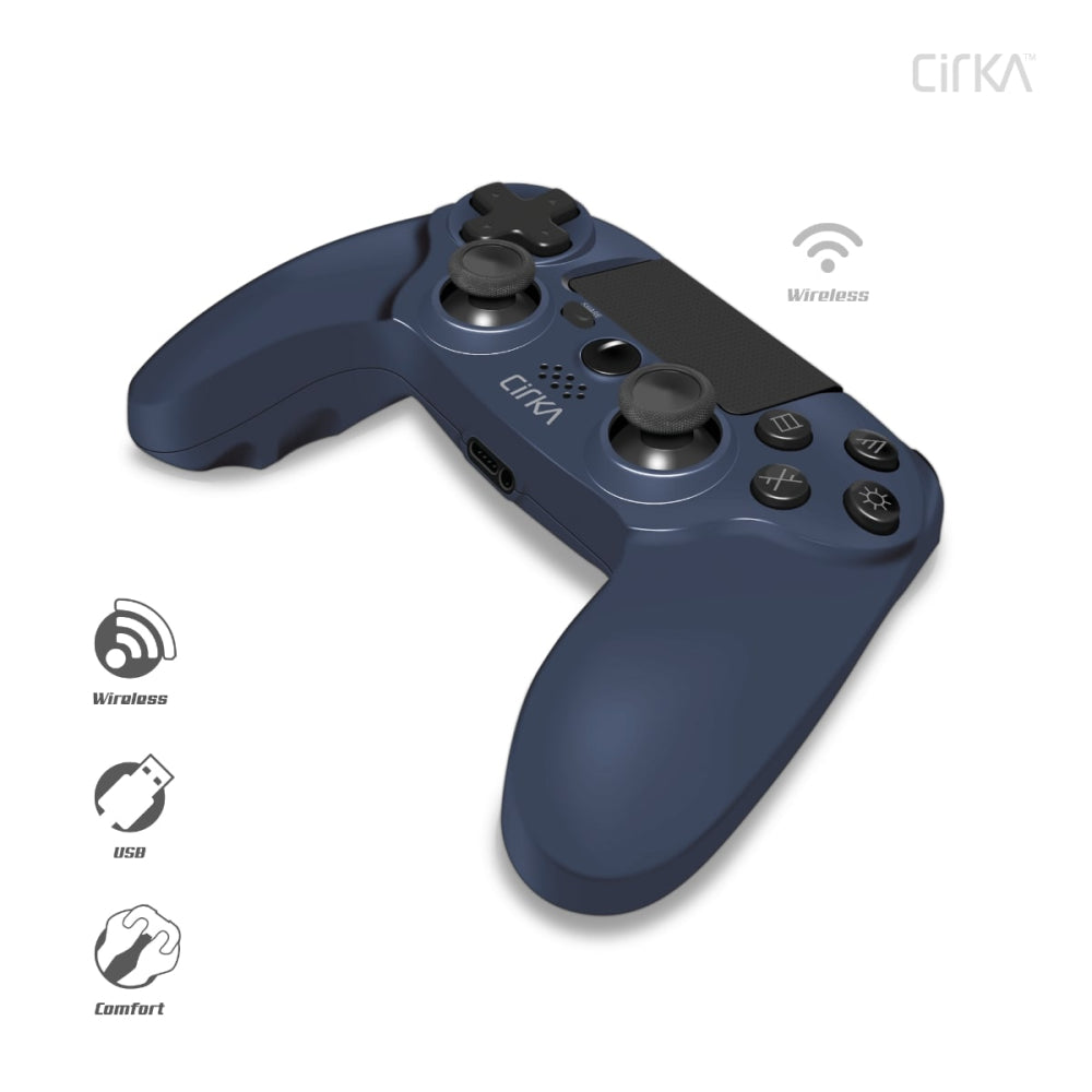 NuForce Wireless Controller for PS4 / PC / Mac - Twilight Blue