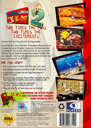 Earthworm Jim 2 - SEGA Genesis