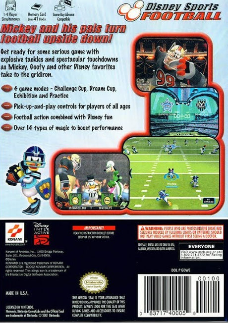 Disney Sports Soccer - GameCube