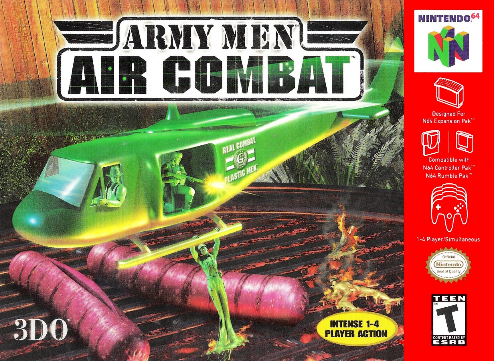 Army Men: Air Combat (Green Cartridge) - Nintendo 64