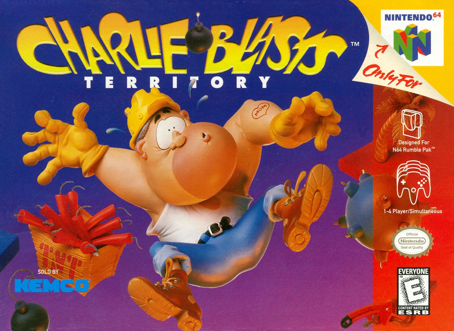 Charlie Blast's Territory - Nintendo 64