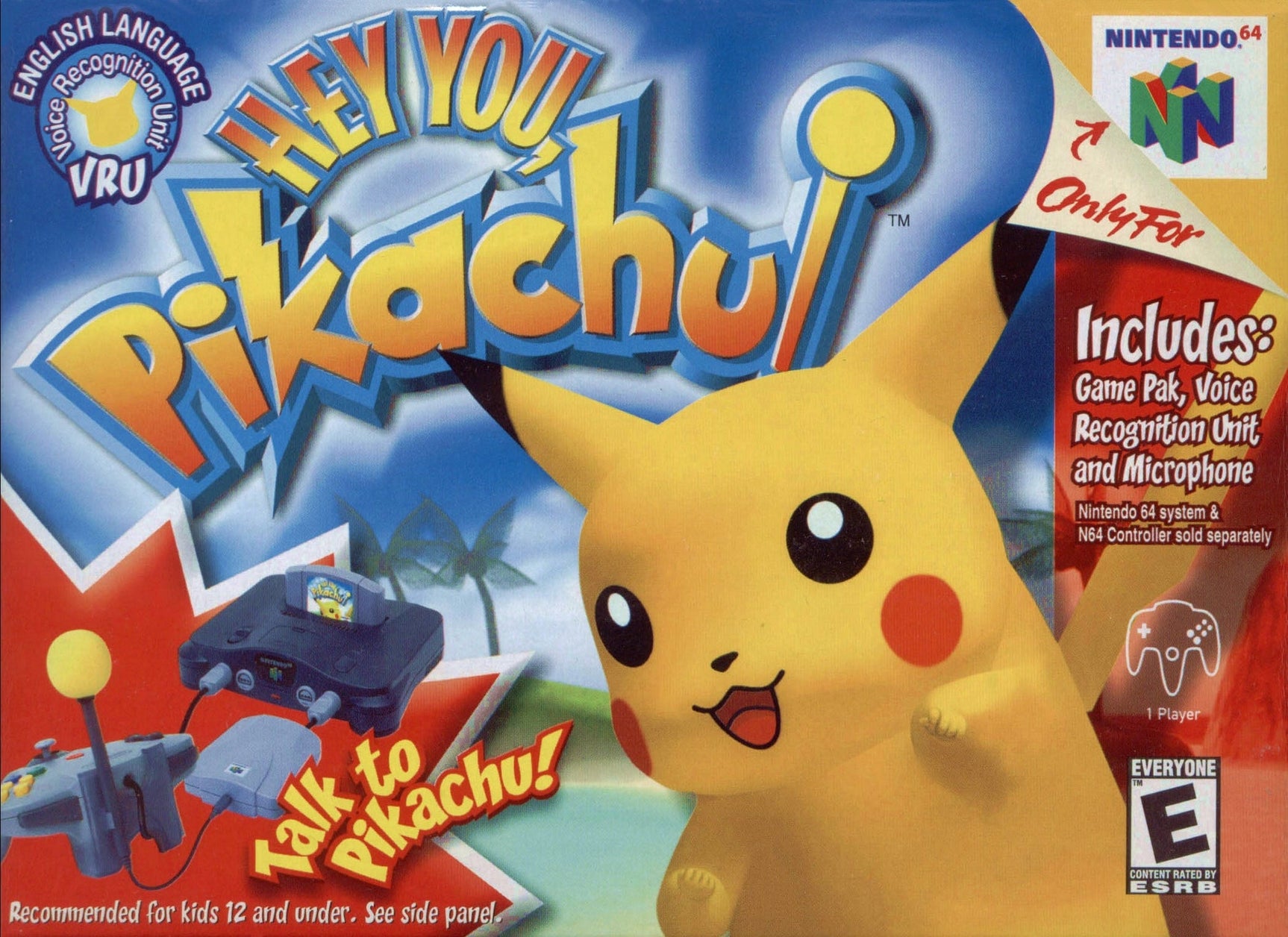 Hey You Pikachu - Nintendo 64