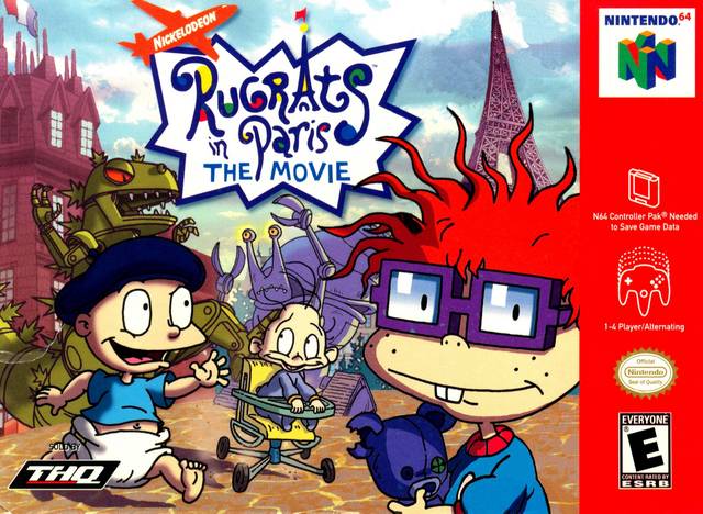 Rugrats in Paris: The Movie (Black Cartridge) - Nintendo 64