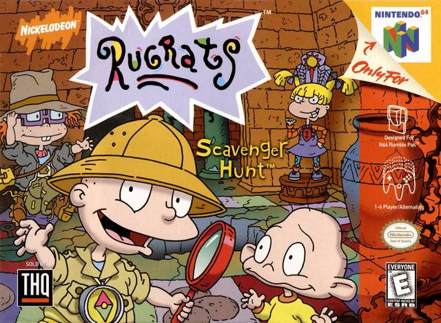 Rugrats: Scavenger Hunt- Nintendo 64