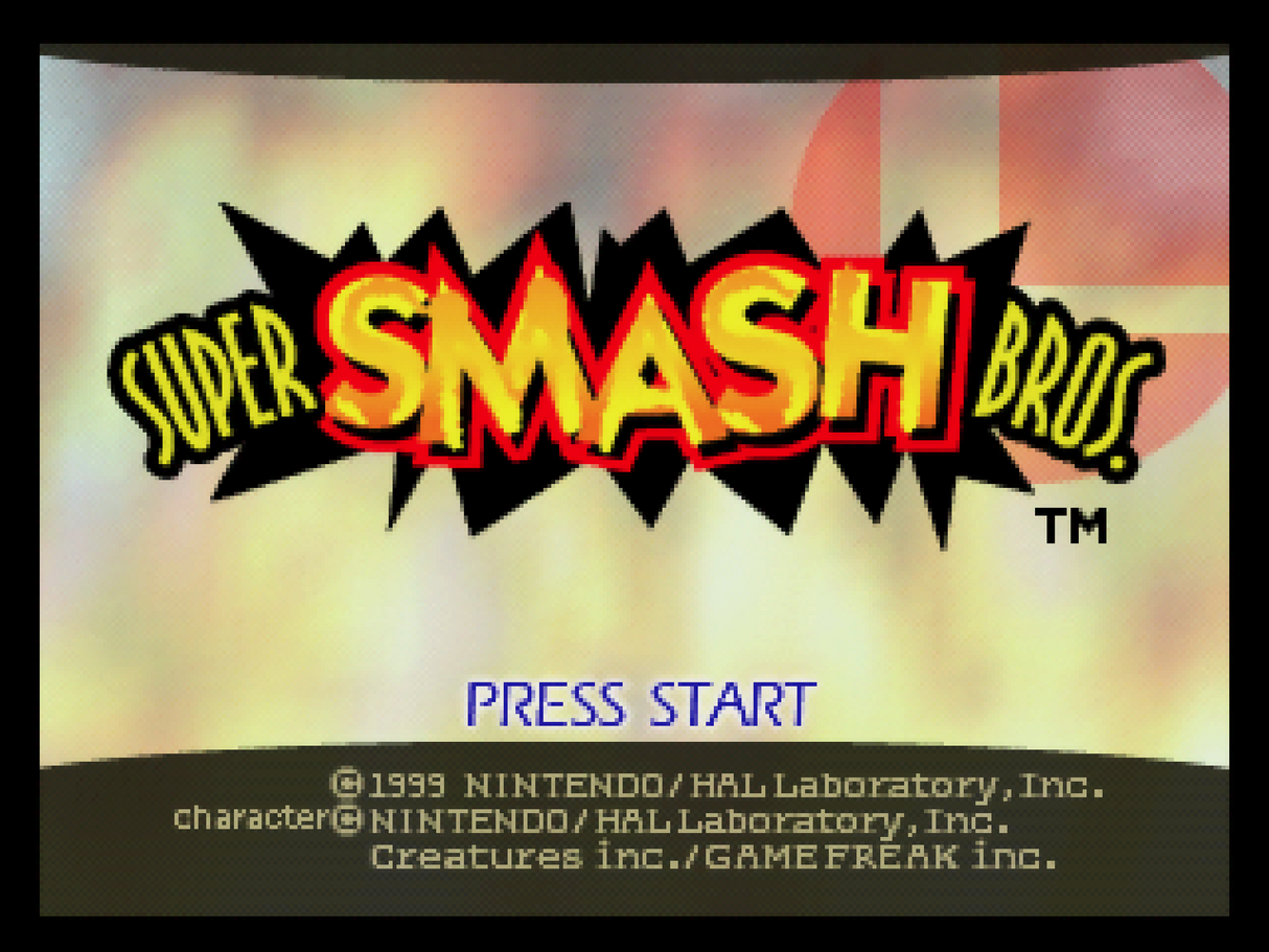 Super Smash Bros. (Player's Choice) - Nintendo 64