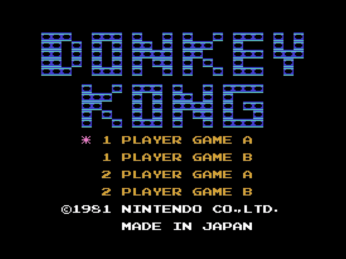 Donkey Kong (5 Screw) - NES