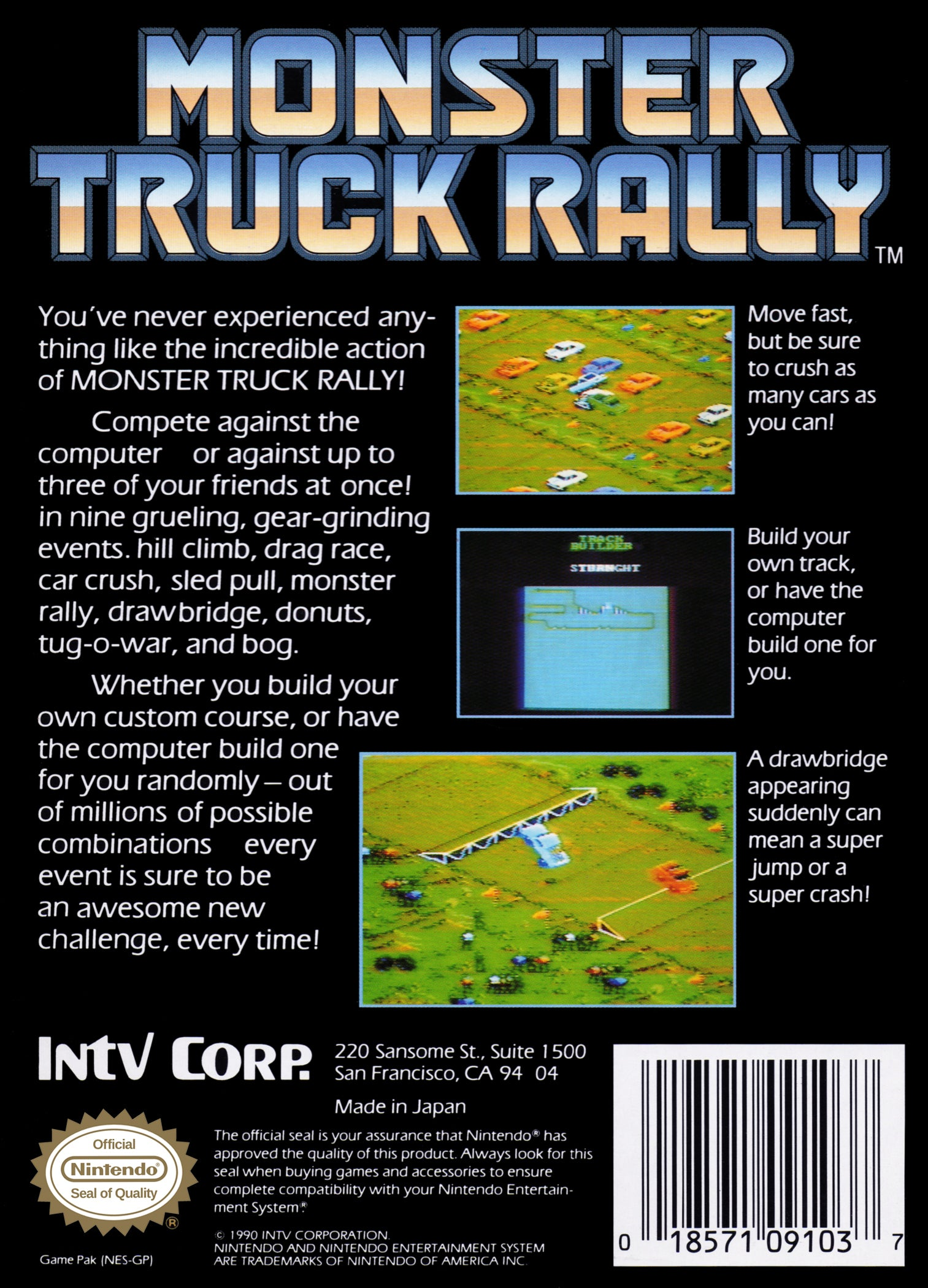 Monster Truck Rally - NES