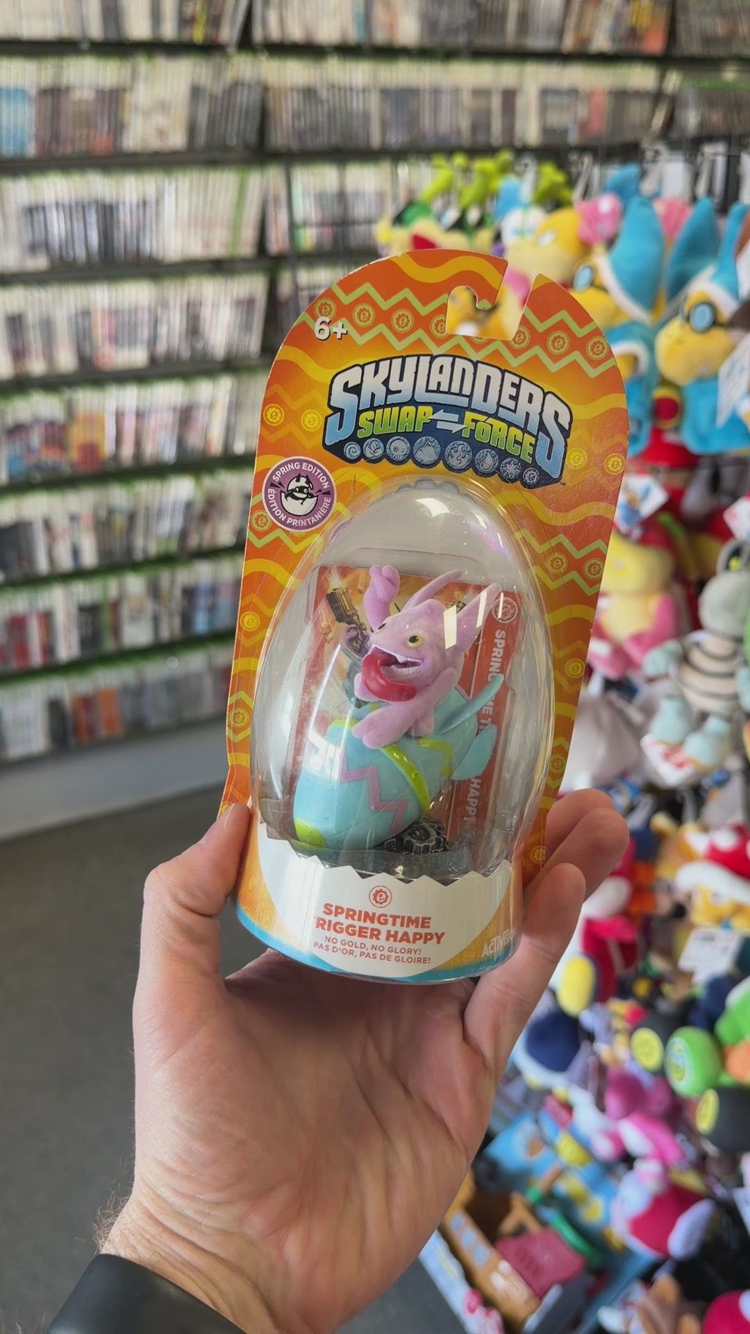 Trigger Happy (Springtime) Flocked Spring Edition - Skylanders Swap Force