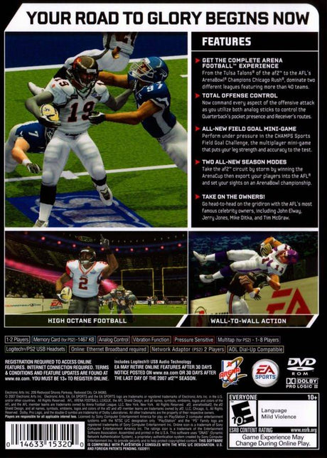 Arena Football: Road to Glory - PlayStation 2