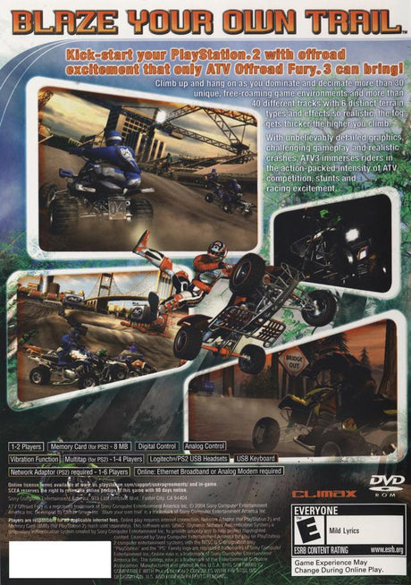 ATV Offroad Fury 3 - PlayStation 2