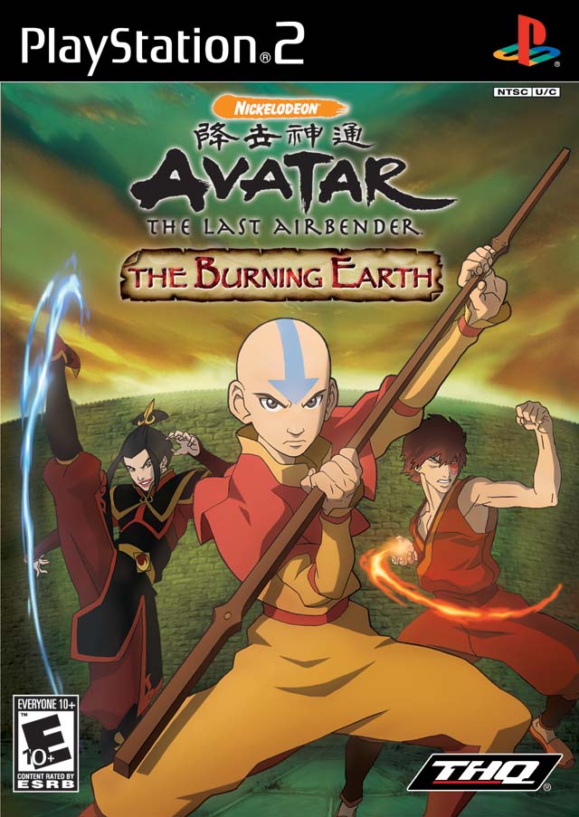 Avatar: The Last Airbender - The Burning Earth - PlayStation 2
