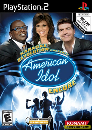Karaoke Revolution Presents: American Idol - Encore - PlayStation 2