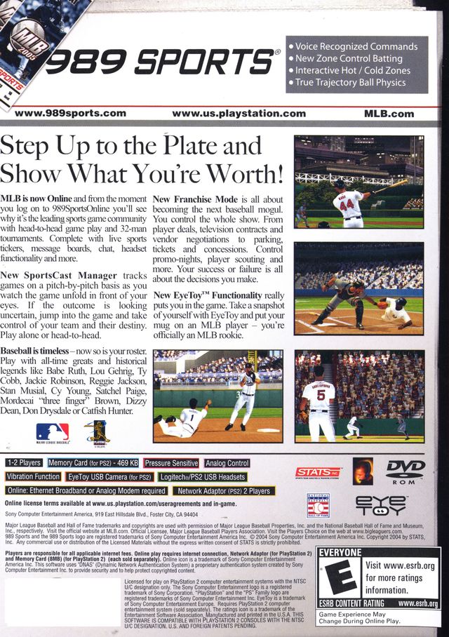 MLB 2005 - PlayStation 2