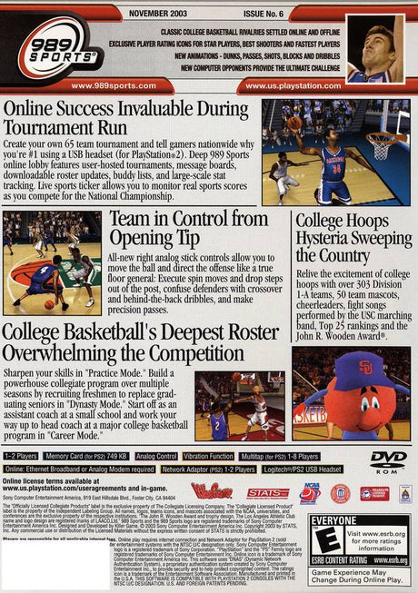 NCAA Final Four 2004 - PlayStation 2