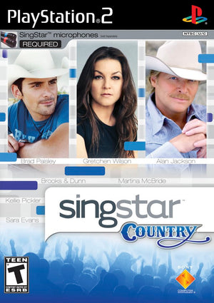 SingStar: Country - PlayStation 2