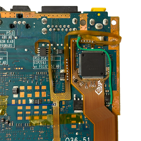 PlayStation 2 Slim Console with PixelFX HDMI Retro Gem Kit Pre-installed