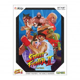 Street Fighter II: The World Warriors - Pixel Frames PLAX - 10" x 12" 3D Lenticular Motion Art