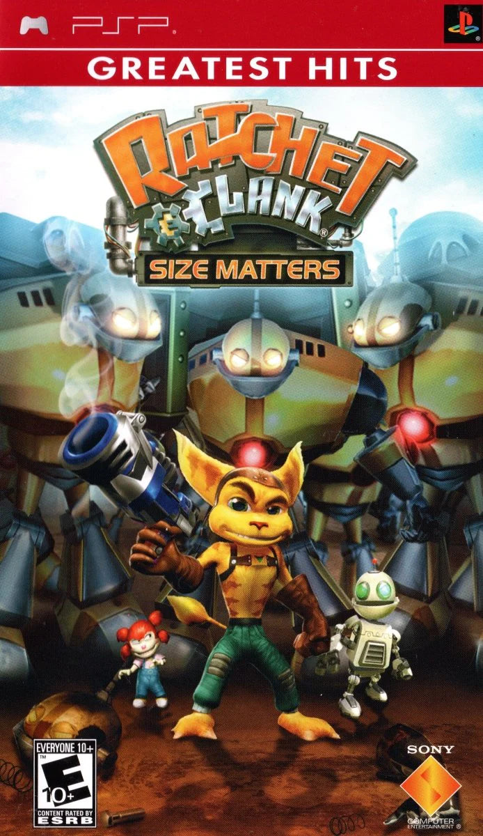 Ratchet & Clank Size Matters [Greatest Hits] - PSP